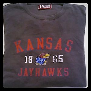 Men's Kansas jayhawks long sleeve thermal shirt